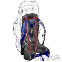 Экспедиционно-трекинговая серия рюкзаков объемом 55, 75 и 90 литров для экстрема. . фото 3