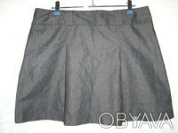 Продается юбка новая KOOKAI. Цвет темно-серый в мелкую полосочку. Размер L ( тал. . фото 3