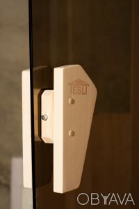 Преимущества  дверей ТМ "Tesli":

1.  Полотно изготовлено из 8мм закаленного с. . фото 4