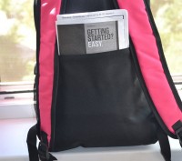 Городской рюкзак адисас розового цвета. Качественный рюкзак для девушки на кажды. . фото 5