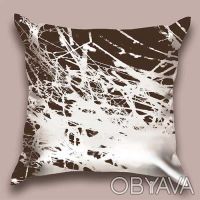 Дизайнерская декоративная подушка из габардина, благодаря материалу - поверхност. . фото 3