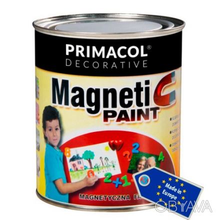 Магнітна фарба (покриття, грунт) Primacol 

Покриття на водній основі і не міс. . фото 1