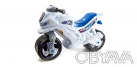 Каталка мотоцикл Орион 501 Red

Движение осуществляется при отталкивании ребен. . фото 2
