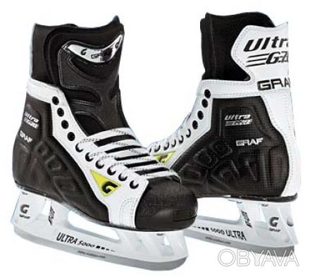 Продам новые хоккейные коньки GRAF ULTRA G70, размер 8W. Сделаны а Швейцарии !. . фото 1