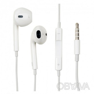 Наушники Apple EarPods with Remote and Mic - это комфортные внутриканальные науш. . фото 1