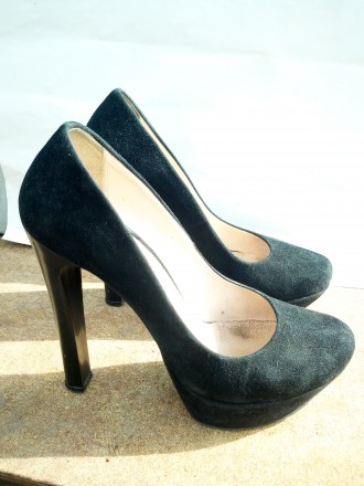 Продам женские итальянские замшевые туфли, модель " Лабутены", бренда Marco Pini. . фото 2