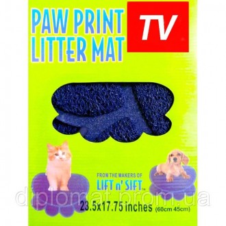 Коврик для домашних животных Paw Print Litter Mat
Коврик для домашних животных ". . фото 6