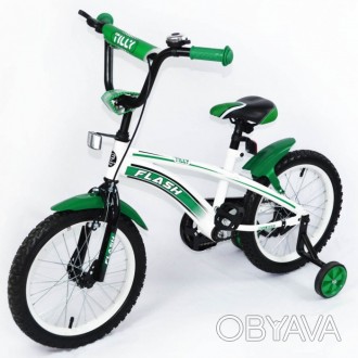 Велосипед Flash 16" T-21645 - отличный детский городской велосипед, который спос. . фото 1