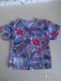 Комплект на мальчика 1,5-2 года, футболка и шортики, от украинского производител. . фото 6