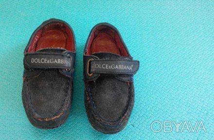 Продам ортопедические детские туфли (макасины) 21 размер, по стельки 14 см,жестк. . фото 1