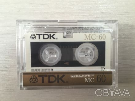 Продаю новую оригинальную микрокассету TDK МС 60.
Кассета предназначена для исп. . фото 1