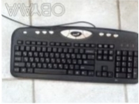 Продам клавиатуру, рабочая, хорошее состояние, черный цвет, кнопки управления му. . фото 2