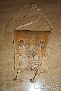 продам сумку женскую,натуральная кожа /игуана/ West Africa. . фото 6