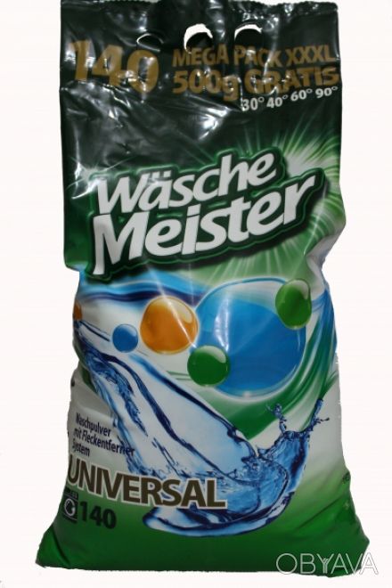 Стиральный порошок Wasche Meister /Вош Мастер универсал 10,5кг, 140 стирок.

Н. . фото 1