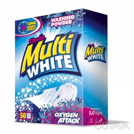 Порошок Multicolor  White  5кг
Multicolor White стиральный порошок для белой тк. . фото 1