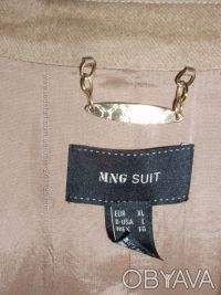 Продам женское однобортное пальто с поясом MNG Suite (Mango) оригинал, размер 46. . фото 6