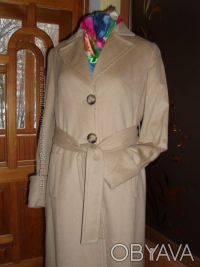 Продам женское однобортное пальто с поясом MNG Suite (Mango) оригинал, размер 46. . фото 3