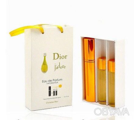 Женская парфюмированная вода Chanel Chance (Шанель Шанс) 3*15мл, Christian Dior . . фото 1