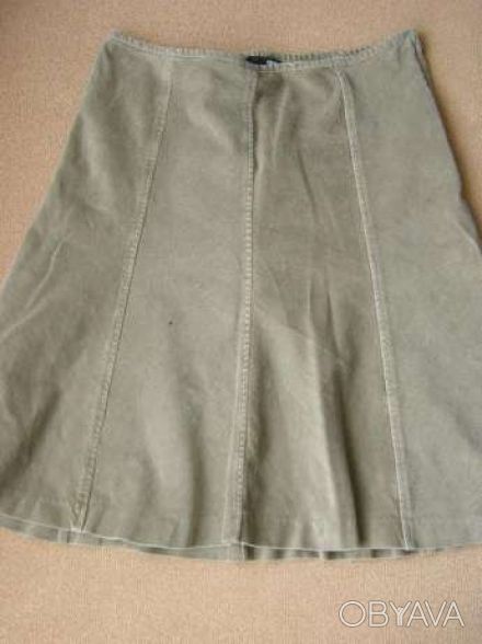 Продается юбка вельветовая H&M . Б/у.Состав 100% хлопок.Цвет светло-серый. Разме. . фото 1