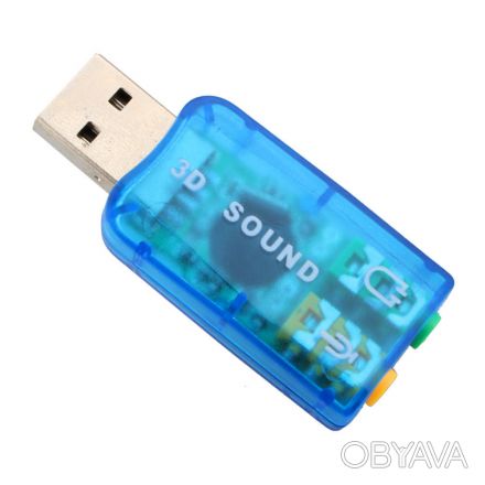 Продам звуковую карту USB 
в Донецке
Рабочая 450 руб
Доставлю и установлю!. . фото 1