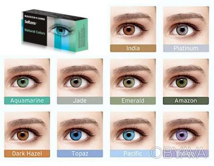 SofLens Natural Colors – цветные контактные линзы для дневного ношения с рекомен. . фото 1