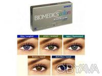 Контактные линзыBiomedics Colors Premium относятся к косметическим и оптическим . . фото 2