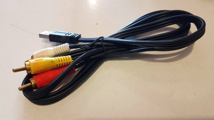 Разъем 1: USB 2.0 
Разъем 2: 3 RCA (штекер)
Длина кабеля: 1,5 м
Назначение: аксе. . фото 3