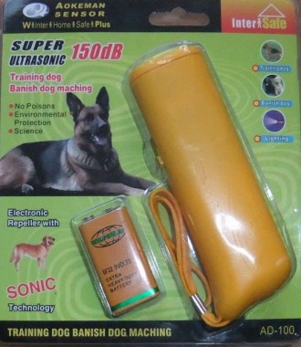 Надёжная защита от агресивных собак
 
Ультразвуковой отпугиватель собак AD-100 +. . фото 4