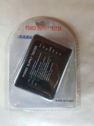 PC 20/24 Pin PSU ATX SATA HD Power Supply Tester
 
Этот новый PC 20/24 контактны. . фото 7
