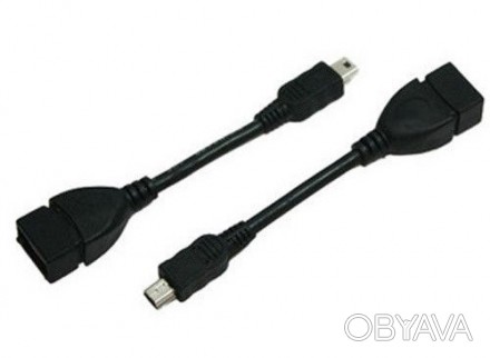 Mini USB OTG кабель обеспечивает обмен данными между планшетом и внешними устрой. . фото 1