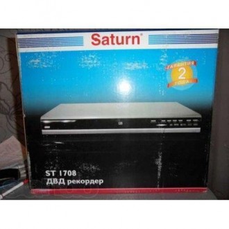 Продаю пишущий DVD+RW рекордер "Saturn ST 1708".
Новый, в упаковке... 

Описа. . фото 2