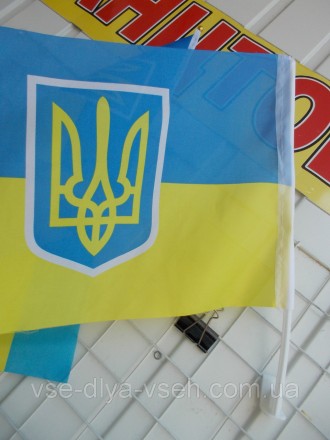  Флажок Украины на машину на флагштоке Мгновенно устанавливается и снимается на . . фото 5