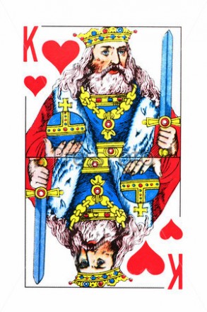 Карты игральные Король 54шт/колода. Игра́льные ка́рты — прямоугольные листы из к. . фото 6