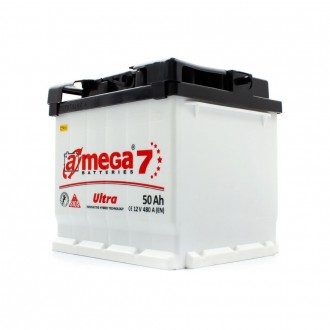 Аккумулятор A-Mega (6 СТ-50-АЗ 480 А "+" слева ) Ultra M7
Емкость : 50. . фото 10