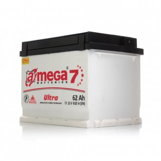 Аккумулятор A-Mega (6 СТ-62- АЗ 610 А "+" слева ) Ultra M7
Емкость : 6. . фото 9