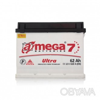 Аккумулятор A-Mega (6 СТ-62- АЗ 610 А "+" слева ) Ultra M7
Емкость : 6. . фото 1