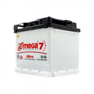 Аккумулятор A-Mega (6 СТ-50-АЗ 480 А "+" справа) Ultra M7
Емкость : 50. . фото 7