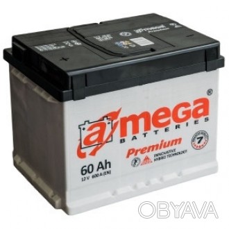 Аккумулятор A-mega Premium (6 СТ-60-А3 600 А"+" справа) М5
Емкость : 6. . фото 1
