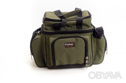 ВместВместительная сумка с множеством карманов от компании Fisher - предназначен. . фото 1