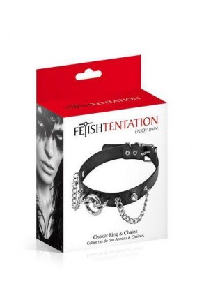 Рекомендуем купить чокер Fetish Tentation Rings and Chains — шикарное функционал. . фото 3