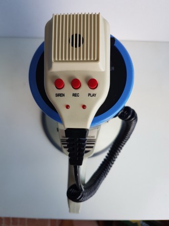 Переносной мегафон со съемным микрофоном ER-66 USB – это мощный и удобный громко. . фото 5