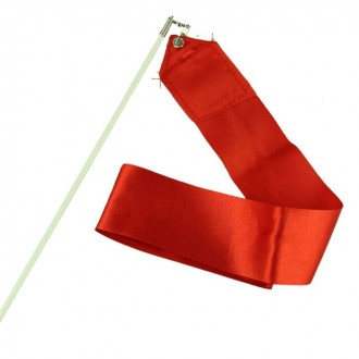 Гимнастическая лента 6м Красная Тайвань
Лента — предмет в художественной гимнаст. . фото 4