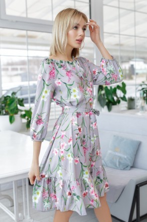 Очень красивое лёгкое весеннее Платье Женское "Патриция" Цена 650 грн Размер 42-. . фото 3
