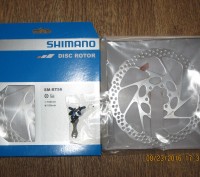 Продам роторы:
(болтики в комплекте)

ротор Shimano SM-RT56 6-bolt 160mm ---	. . фото 3