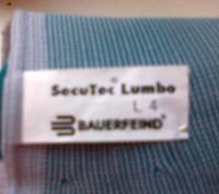 Ортез SecuTec Lumbo от ведущего мирового производителя в этой сфере Bauerfeind -. . фото 5
