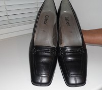 туфли Gabor, Португалия
цвет черный
 натуральная кожа сверху и внутри
размер . . фото 8