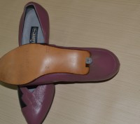Продам новые кожаные туфли на среднем удобном каблучке.. . фото 4