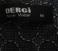 Стильная мужская рубашка DERGI NEW WEAR,размер-M,легчайшее Б/У.Cостав-97%-хлопок. . фото 3