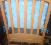 Продам новую детскую кроватку Верес Соня ЛД-9 дерево- цвет-БУК Внутренний размер. . фото 2