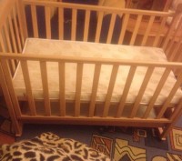 Продам новую детскую кроватку Верес Соня ЛД-9 дерево- цвет-БУК Внутренний размер. . фото 8